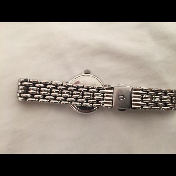 Bulova women’s watch with diamonds around face - Picture 3 of 9